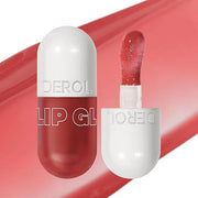 Lip Plumper Gloss High-Shine Liquid Lip Plumping Color, Long-Lasting Plumper Pout, Moisturizing, Non-Sticky With Natural G...