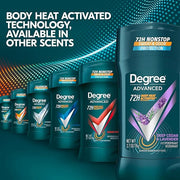 Degree Men Antiperspirant Deodorant Stick Deep Cedar & Lavender 4 Count 72-Hour Sweat and Odor Protection Deodorant for Me...