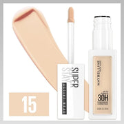 Maybelline Super Stay Liquid Concealer Makeup, Full Coverage Concealer, Up to 30 Hour Wear, Transfer Resistant, Natural Ma...