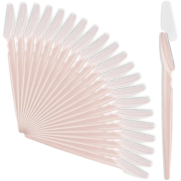 21 Pcs Eyebrow Razors, Face Razors Multipurpose, Exfoliating Dermaplaning Tools, Eyebrow Trimmers Shaver with Safety Cover...