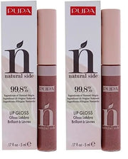 Pupa Milano Natural Side Lip Gloss - High Shine And Color Payoff - Nourishing Formula - Made With Natural Ingredients - En...
