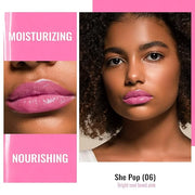 Oulac Moisture Shine Lipsticks Set - Red Orange Purple 3Pcs | Ultra Hydrating Juicy & Glossy, Soild Lip Gloss, Lightweight...
