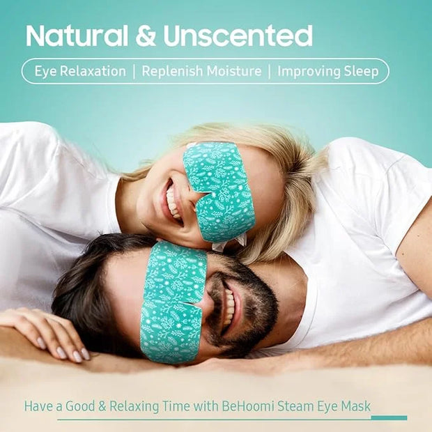 30Packs Steam Eye Mask, Heated Eye Mask Warm Compress for Eyes, Self Heating Warm Eye Masks Disposable Steam Mask for Home...