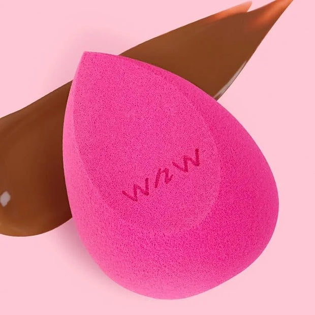 wet n wild Makeup Sponge - Low Product Absorption for Streak-Free Application, Effortless Blending Beauty for a Smooth Pro...