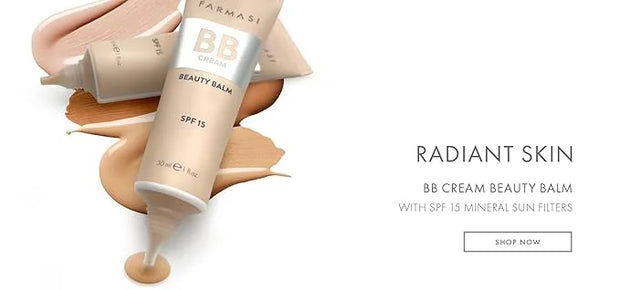 FARMASi Make Up BB Cream Beauty Balm, Full-Coverage Foundation, Concealer, Moisturizer BB Cream for All Skin Types, 1 fl. ...