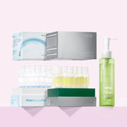 Hydrating Skincare Set – Amino Acid Face Wash + Hyaluronic Acid Ampoules + Oil Suspension Serum for Deep Repair, Glow & Se...