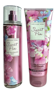 Sweet Pea - Fine Fragrance Mist & Ultra Shea Body Cream – 2 pc. Gift Set - Product Image