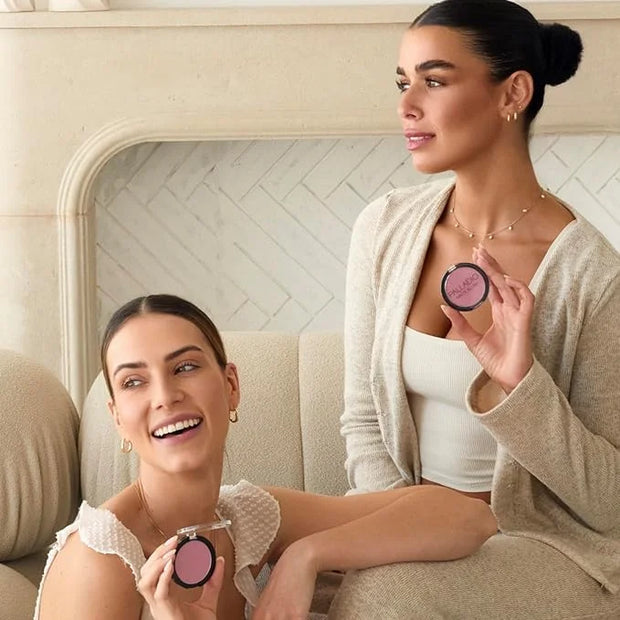 Palladio Matte Blush, Brushes onto Cheeks Smoothly, Soft Matte Look and Even Finish, Flawless Velvety Coverage, Effortless...