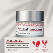 MyChelle Dermaceuticals Pumpkin Renew Cream (1.2 Fl Oz) - Daily Face Moisturizer with Pumpkin Seed Oil, Cloudberry Extract...