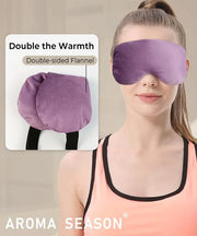 Aroma Season Heated Eye Mask, Warm Eye Compress for Dry Eyes, Moist Heat Therapy for MGD, Stye, Blephartitis - Product Image
