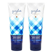 Bath and Body Works Gingham Body Cream Ultimate Hydration Gift Set For Women 2 Pack 8 Oz. (Gingham) - Product Image