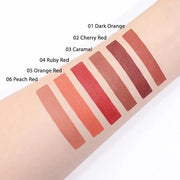 evpct Silky Smooth Lip Liner Pencil Retractable, Ruby Red Lip Liner Creamy Long-Lasting Formula for Precision Contouring M...
