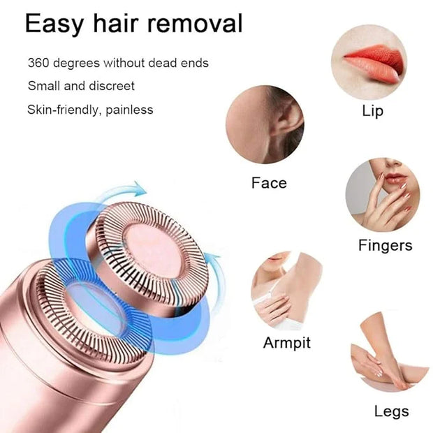 Facial Hair Remover Replacement Heads: Compatible with Finishing Touch Flawless Facial Hair Removal Tool for Women As Seen...