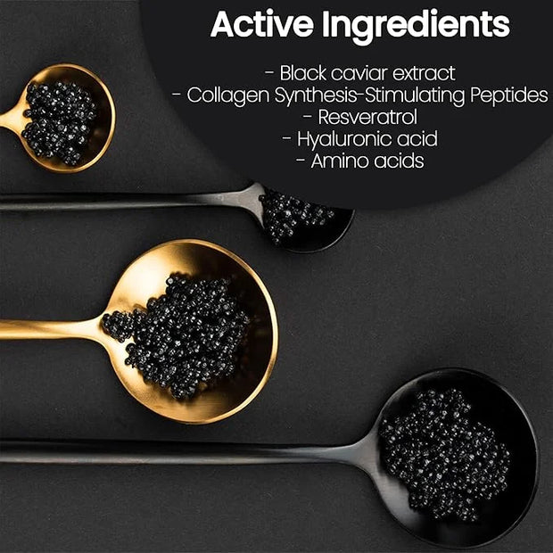 Caviar Hydrating Extract Face Serum - Advanced Repair Serum for Anti-Aging, Facial Lifting & Firming Effect, Removes Wrink...