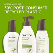 Aveeno Positively Radiant Daily Face Moisturizer with SPF 15 Sunscreen, Hydrating Facial Moisturizer with Soy Extract to I...