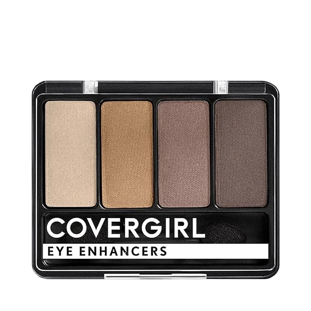 COVERGIRL - Eye Enhancers 4-Kit Eyeshadow, silky, sheer formula, double ended applicator, 100% Cruelty-free - Product Image