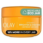Olay Bright & Even Vitamin C with Lactic Acid Face Moisturizer, 2 oz Lightweight Brightening Face Cream for Uneven Skin To...