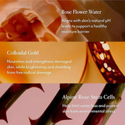 Bliss Rose Gold Rescue Gentle Moisturizer for Sensitive Skin | Fragrance-Free, Calming Daily Hydration with Rose Water & C...