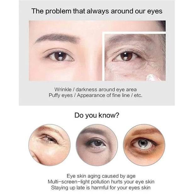 Under Eye Patches - 30 Pairs Collagen Eye Mask Eye Patches for Puffy Eyes and Dark Circles, Anti Aging Moisturizing Gel Ey...