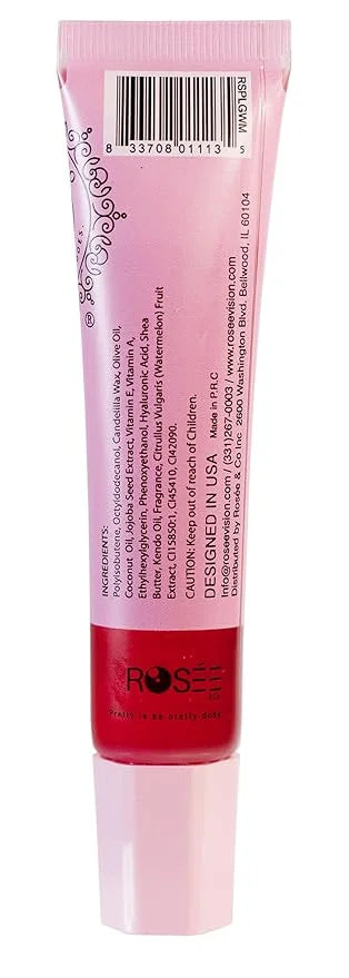 ROSÉE & CO Rosee Lip Gloss Vegan & Cruelty Free Treatment, Professional Make up, Long Lasting Glossy with Shea Butter, Moi...