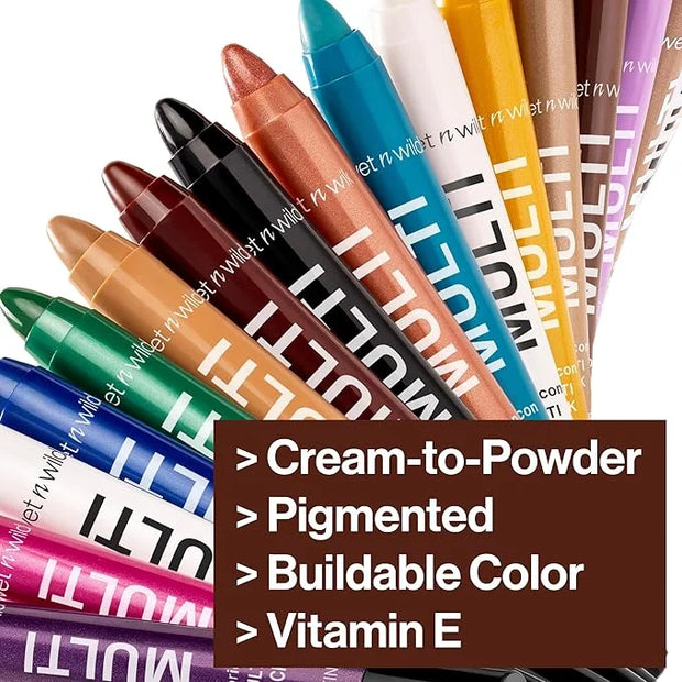 wet n wild Color Icon Cream Eyeliner Eyeshadow Multi-Stick, Moisturizing, Nourishing Velvety Cream-to-Powder Buildable & B...