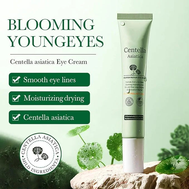 Centella Asiatica Eye Cream,Moisturizes and Tightens the Skin Around the Eyes,Reduces Dry Lines and Fine Lines,Improves Da...