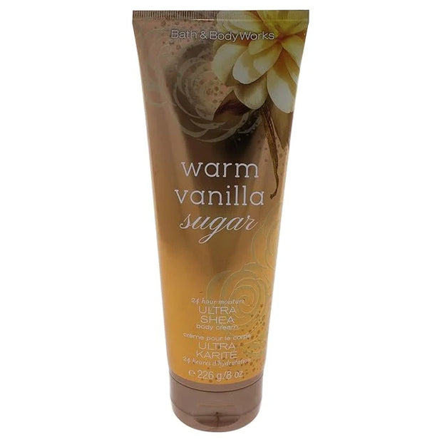 Bath & Body Works Warm Vanilla Sugar Ultra Shea Body Cream 8 Oz (I0095235) - Product Image