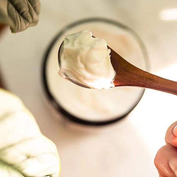 Peppermint Vanilla Body Butter - Natural Lotion for Women with Shea Butter & Jojoba Oil - Non-Greasy Whipped Body Lotion f...