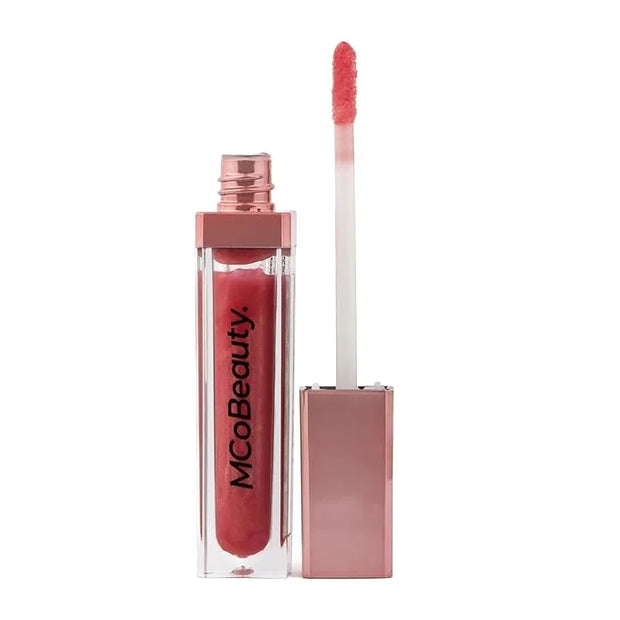 MCoBeauty LipLights Shine Gloss, Berry Pink, High Shine and Color for Irresistible Lips, Vegan, Cruelty Free Cosmetics - P...