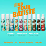 Batiste Dry Shampoo, Tropical Fragrance, Refresh Hair and Absorb Oil Between Washes, Waterless Shampoo for Added Hair Text...