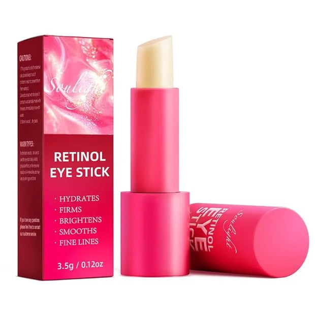 Soulight Retinol Eye Stick, Anti-Aging Eye Cream, Skincare for Wrinkles, Dark Circles, Puffiness - Retinol Eye Balm Moistu...