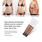 Self Tanner Cream, Sunscreen Tanning