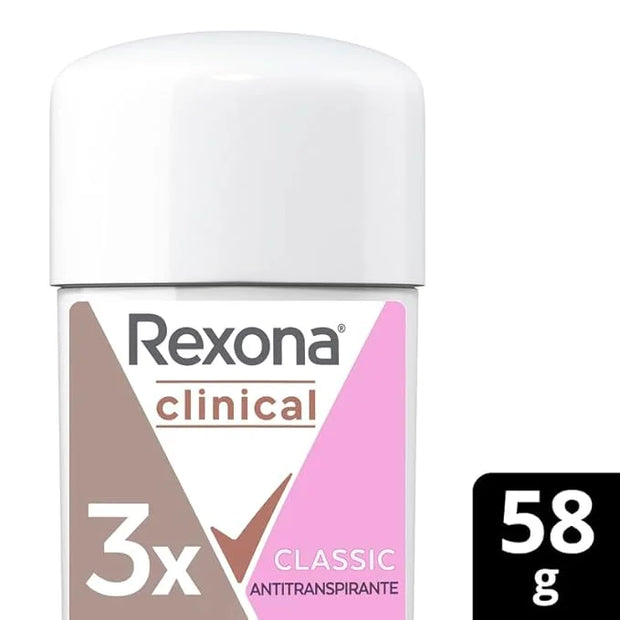 Clinical Deodorant Rexona 96HRS 58g Desobrante clinico Rexona (Mexico) - Product Image