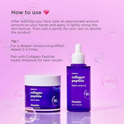 Hanskin Collagen Peptide Duo: Hydra Ampoule + Eye Cream for Firming, Wrinkle Care, and Deep Hydration - Product Image