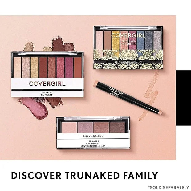 COVERGIRL Trunaked Quad Eyeshadow Palette, Dreamland, Dreamland, 0.06 Ounce (99350046919) - Product Image