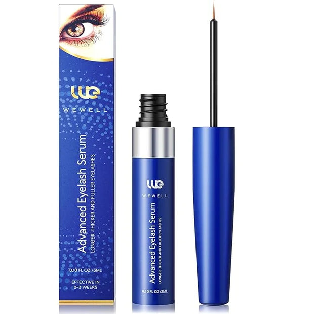 Advanced Eyelash Growth Serum for Lash: Premium Lash Enhancer for Natural Thicker and Longer Lashes – Booster for Enhanced...
