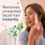 Finishing Touch Lumina Painless Hair Remover, Silver - Product Image