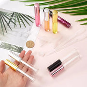 GORGECRAFT 8PCS 10ml Empty Lip Gloss Tubes with Wand Tip Refillable Lipgloss Balm Bottle Clear Plastic Cosmetic Gloss Cont...