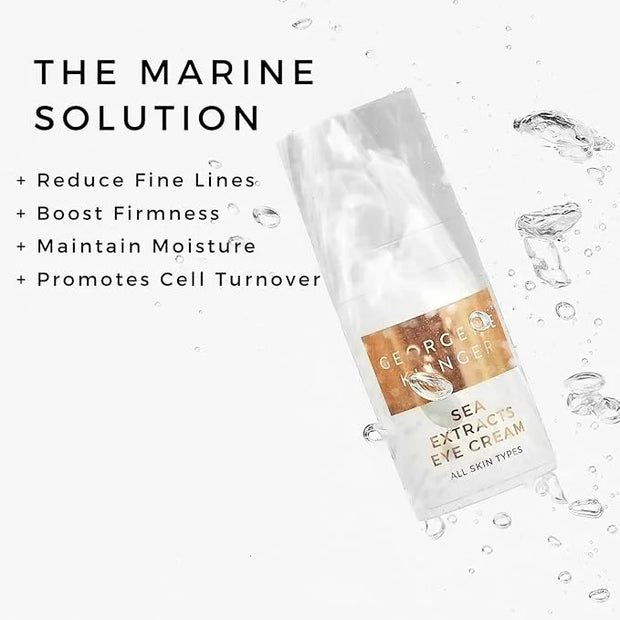 Georgette Klinger Sea Extracts Eye Cream - Undereye Cream Antioxidant-Rich, Anti-Aging, Brightens, Firms, Boost Collagen. ...