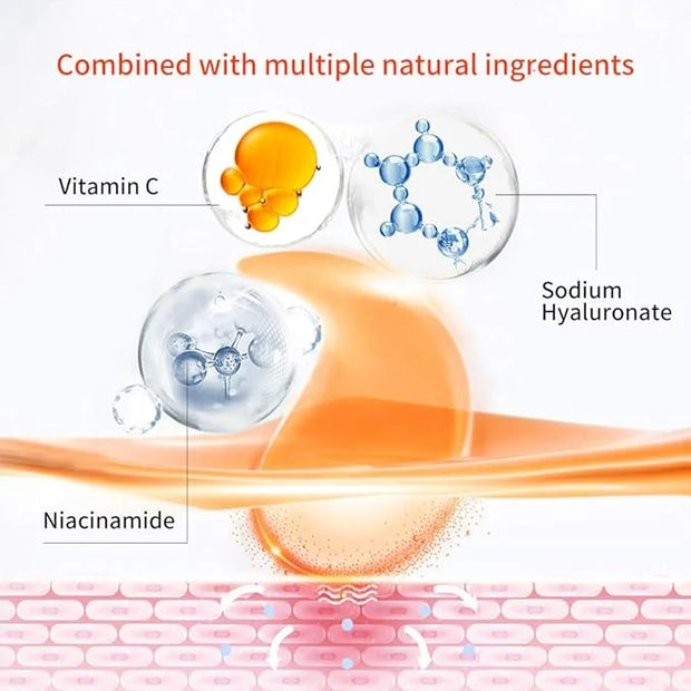 Vitamin C Under Eye Mask Patches Collagen Eye Pads - 30 Pairs, Reduce Puffiness, Dark Circles, and Wrinkles - Product Image