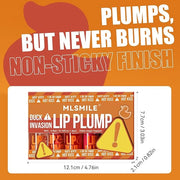 6 Colors Duck Lip Plumper Gloss, Glitter Shine Primer Lip Tint Korean Clear Plumping Lip Gloss, High Pigment No Sticky Sex...