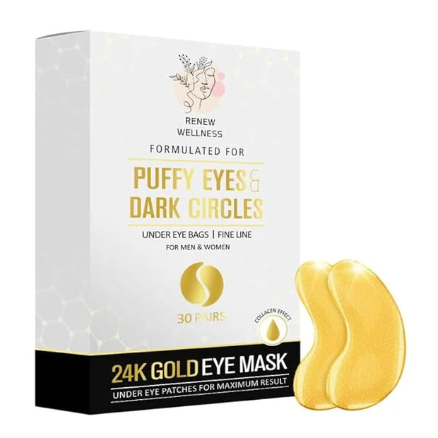 24K Gold Eye Mask 30 Pairs - Product Image
