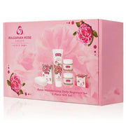 Bulgarian Rose Moisturizing Daily Regimen 5 Piece Gift Set - Rose Day Cream, Rose Night Cream, Exfoliating Face Mask, Rose...