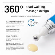 5% Caffeine Eye Serum, Anti-Aging Under Eye Roller Cream for Dark Circles Puffiness Wrinkles and Fine Lines, Korean Eye Ca...