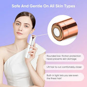 Facial Hair Remover for Women, Device, Remover Women Face, Finishing Touch Upper Lips, Chin & Cheeks, USB Rechargeable wit...