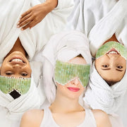 Jade Eye Mask, Facial Cooling Mask & Peanut Massage Roller Ball Cold - Double Ball Massage Tool for Reliefs Muscle Pain - ...