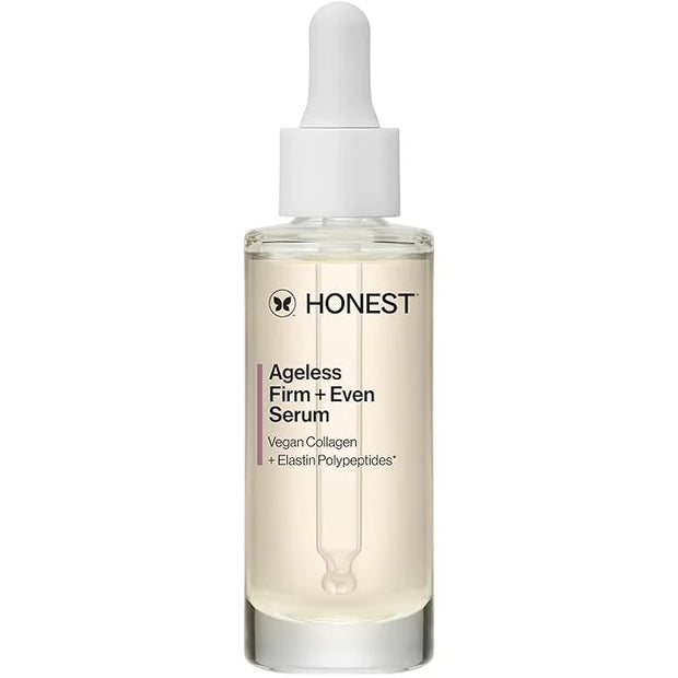 Honest Beauty Ageless Firm and Even Serum | Powered by Vegan Collagen and Elastin Polypeptides | Firmer-Looking Skin and E...