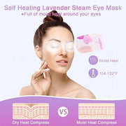 Steam Eye Mask for Dry Eyes, 18-Packs Eye Mask for Dark Circles and Puffiness, Self Heating Gentle Steam Warm Eye Mask for...