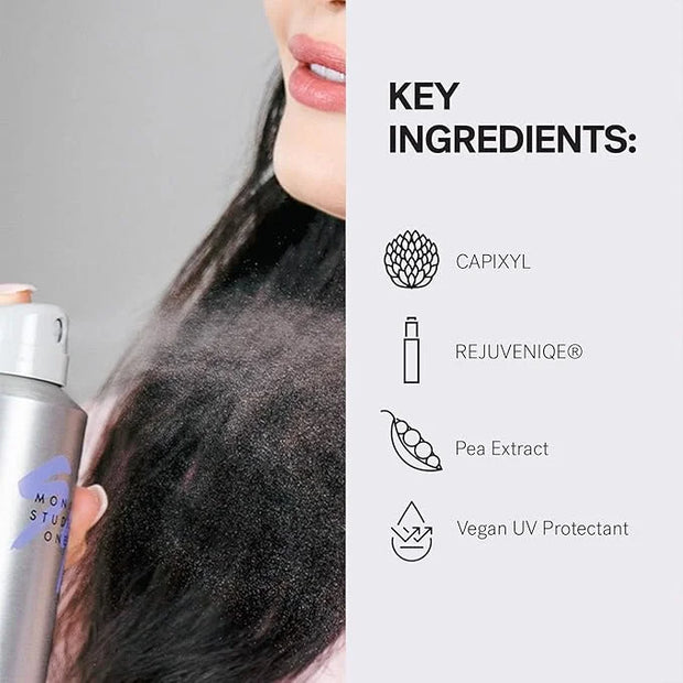 MONAT Studio One™ Flex Control Hairspray – Light to Medium Buildable Hold – Infused with REJUVENIQE® – Can be Used on Colo...