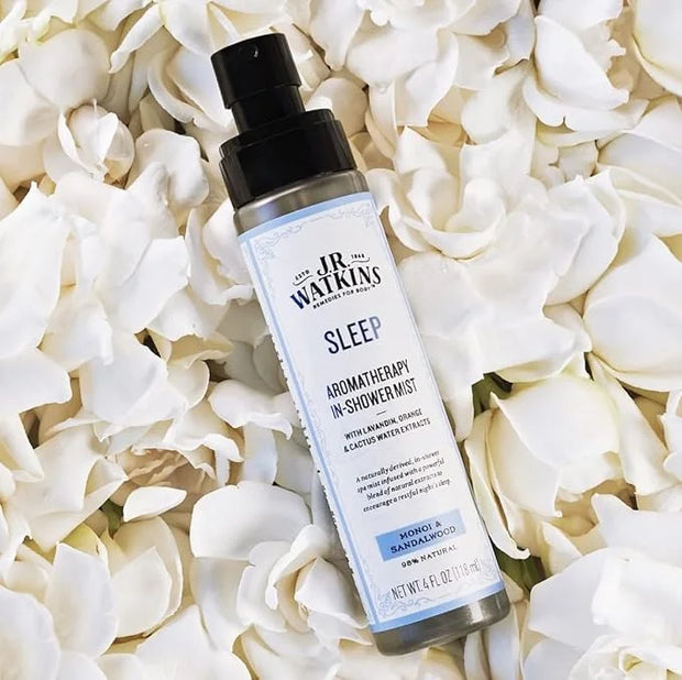 J.R. Watkins Sleep Aromatherapy in-Shower Mist, Natural Monoi & Sandalwood, 4 oz (Pack of 2) - Product Image